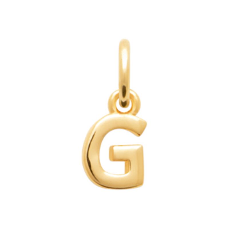 Coque de Nacre Pendentif initiale plaqué or 2775607