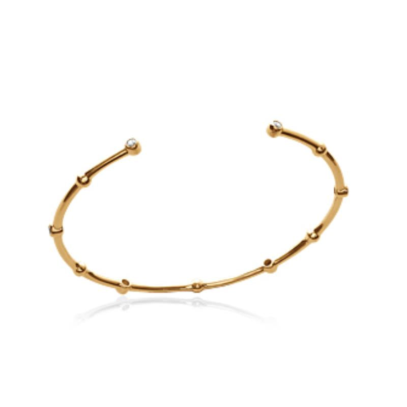 Coque de Nacre Bracelet jonc plaqué or 971772