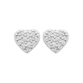 Coque de Nacre Puces d'oreilles argent 13018710