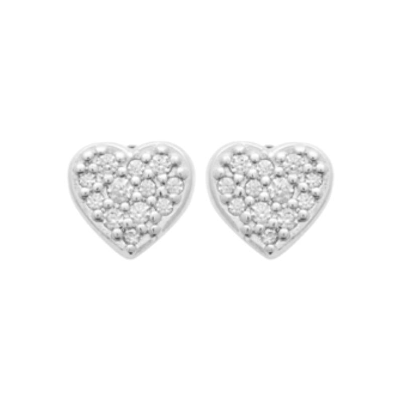 Coque de Nacre Puces d'oreilles argent 13018710