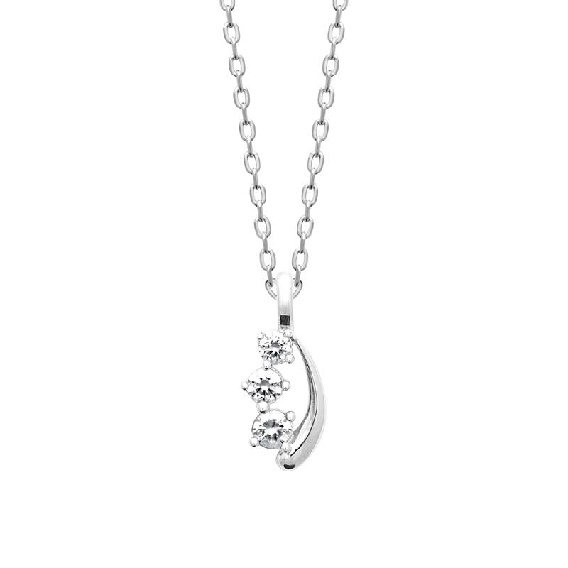 Coque de Nacre Collier argent 874434