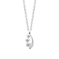 Coque de Nacre Collier argent 874434