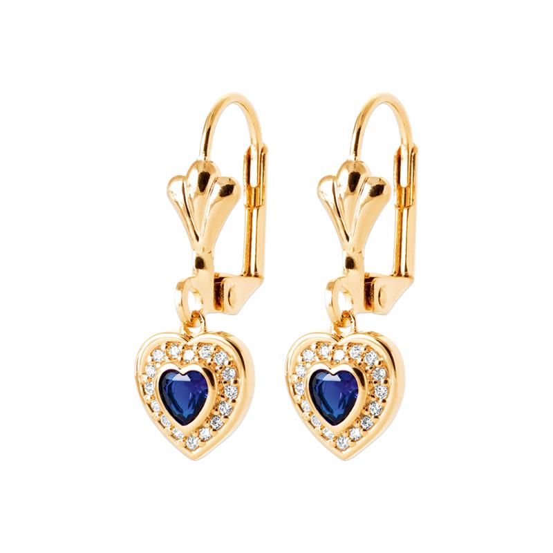 Coque de Nacre Boucles d'oreilles plaqué or 23081840