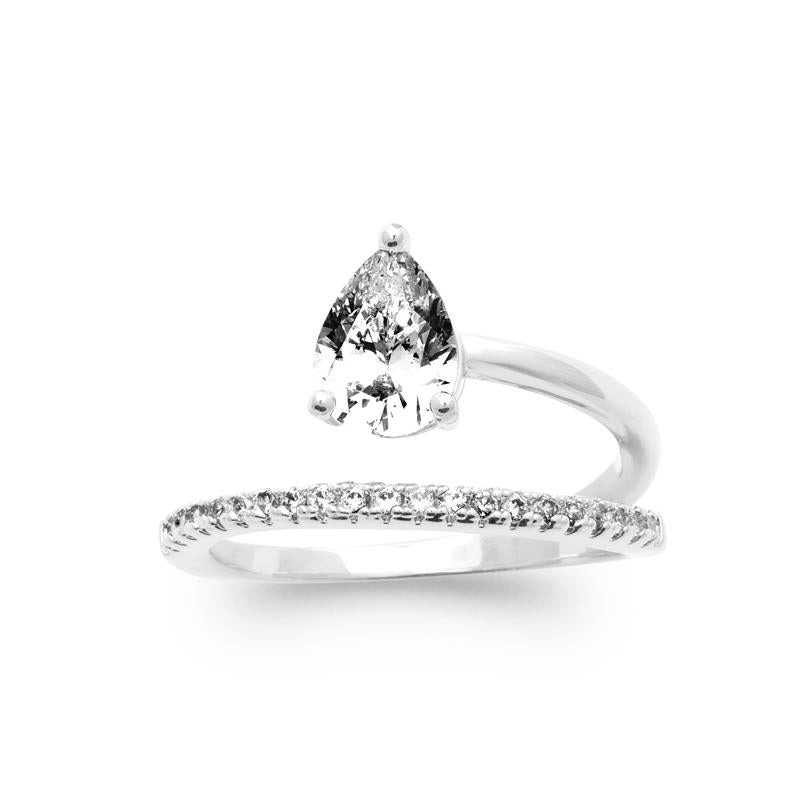 Coque de Nacre Bague argent 10019210