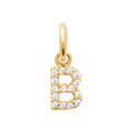 Coque de Nacre Pendentif initiale plaqué or 2776702
