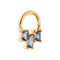 Coque de Nacre Créoles plaqué or 2678140