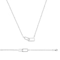 Coque de Nacre Collier argent 721839