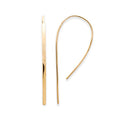 Coque de Nacre Boucles d'oreilles pendantes plaqué or 2543500