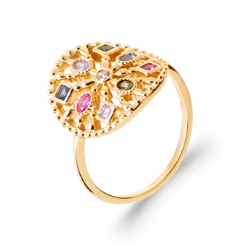Coque de Nacre Bague plaqué or 2999405