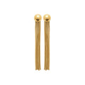 Coque de Nacre Boucles d'oreilles acier doré 3116709