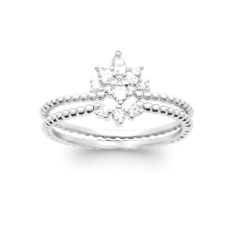 Coque de Nacre Bague argent 10004810