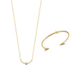 Coque de Nacre Collier plaqué or 973504