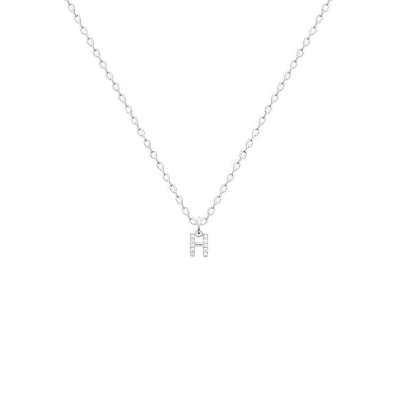 Coque de Nacre Pendentif initiale argent 1776708