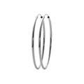Coque de Nacre Créoles argent 702260