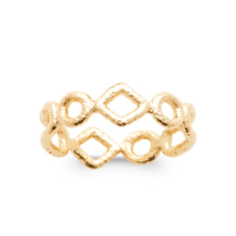 Coque de Nacre Bague plaqué or 2964700
