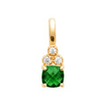 Coque de Nacre Pendentif plaqué or 2780450