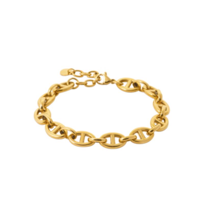 Izee Bracelet acier doré 312265
