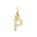 Coque de Nacre Pendentif initiale plaqué or 2776716