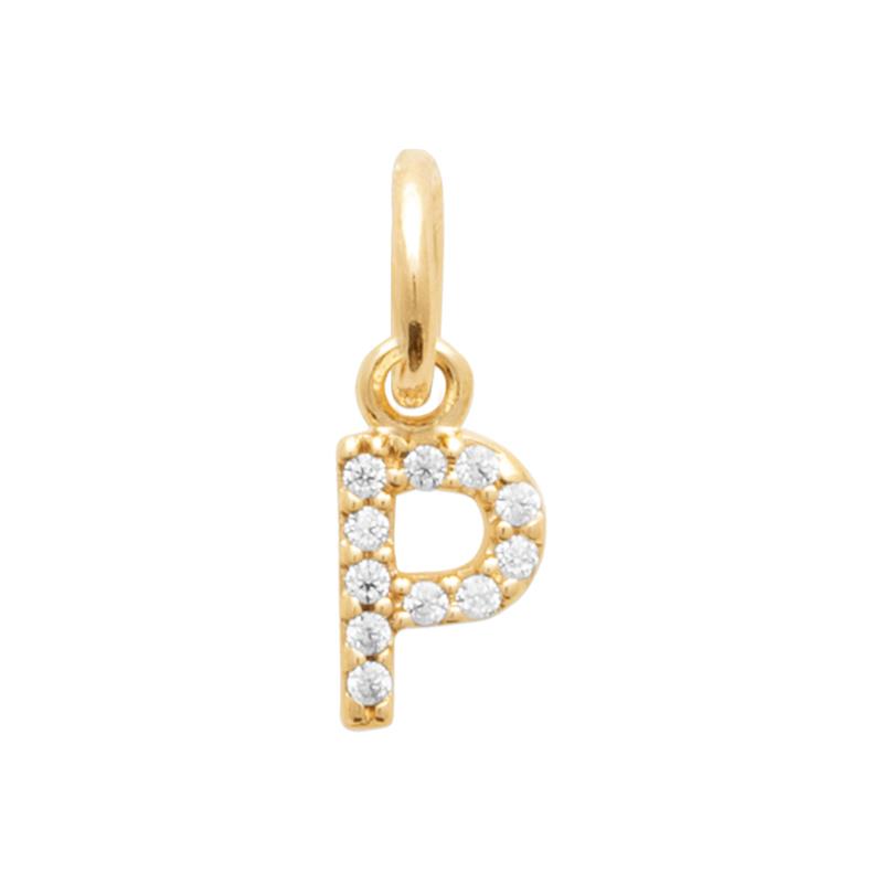 Coque de Nacre Pendentif initiale plaqué or 2776716