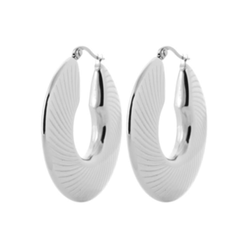 Coque de Nacre Créoles acier 3602700