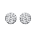 Coque de Nacre Puces d'oreilles argent 1492010