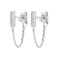 Coque de Nacre Boucles d'oreilles pendantes argent 13058010