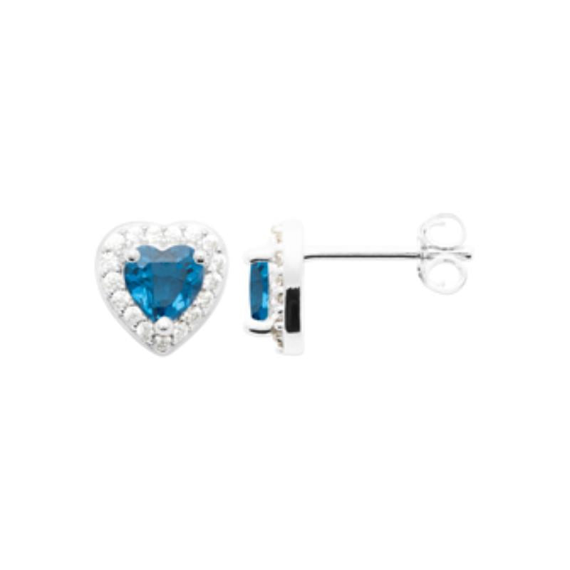Coque de Nacre Puces d'oreilles argent 13046440