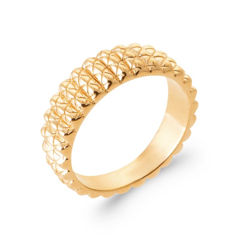 Coque de Nacre Bague plaqué or 20005100
