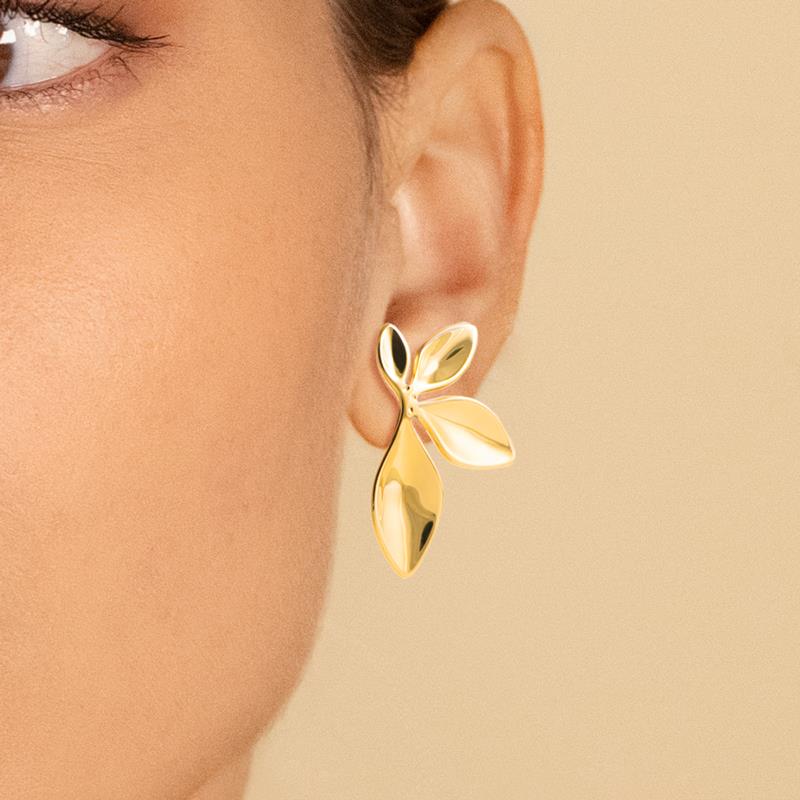 Izee Boucles d'oreilles acier doré 3117009