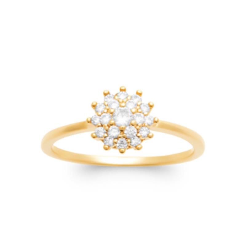 Coque de Nacre Bague plaqué or 2993510