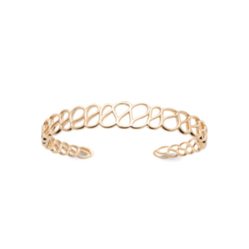 Coque de Nacre Bracelet jonc plaqué or 922215