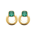 Izee Boucles d'oreilles pendantes acier doré 3134809