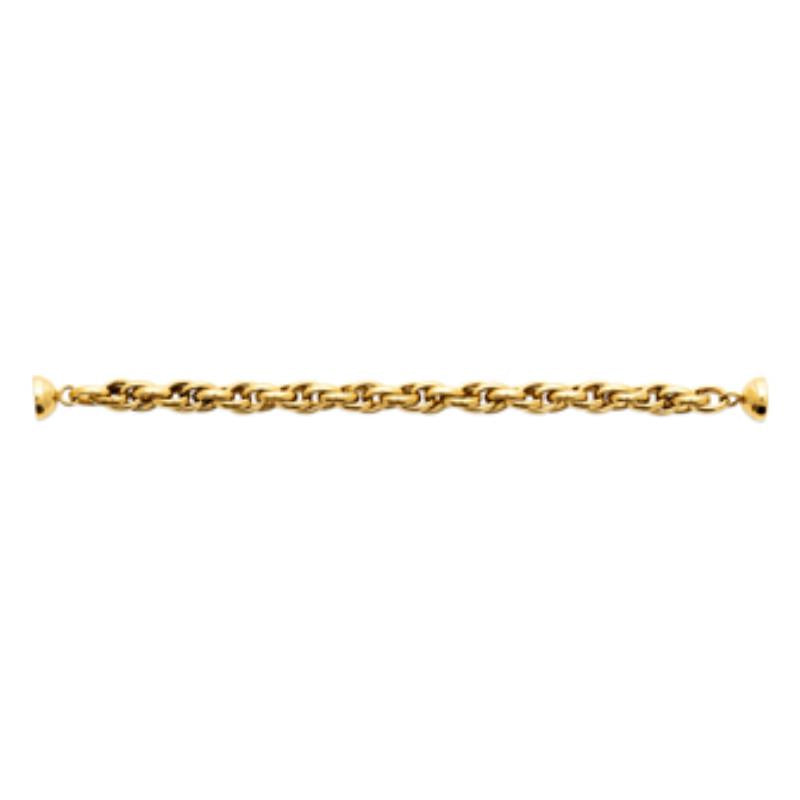 Coque de Nacre Bracelet acier doré 312291