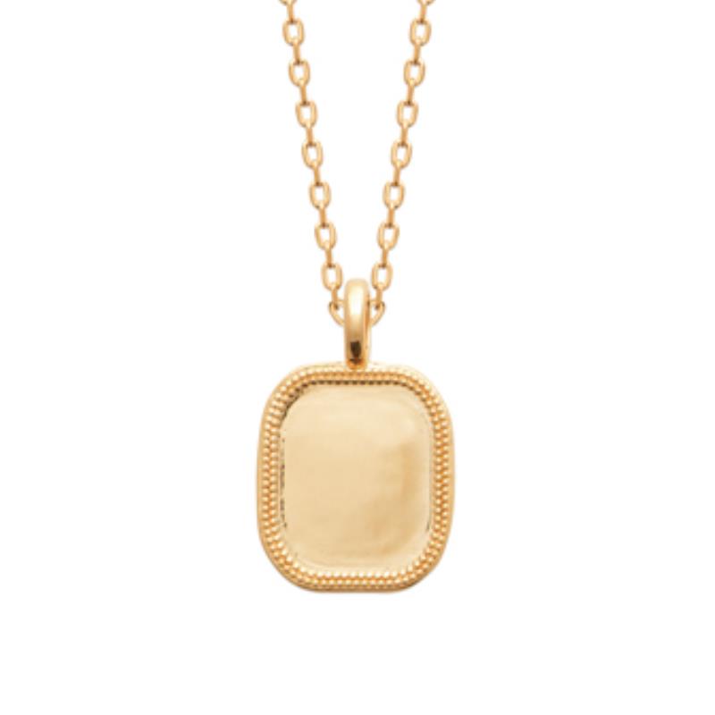 Coque de Nacre Collier plaqué or 922223