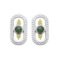 Coque de Nacre Puces d'oreilles argent 13048850