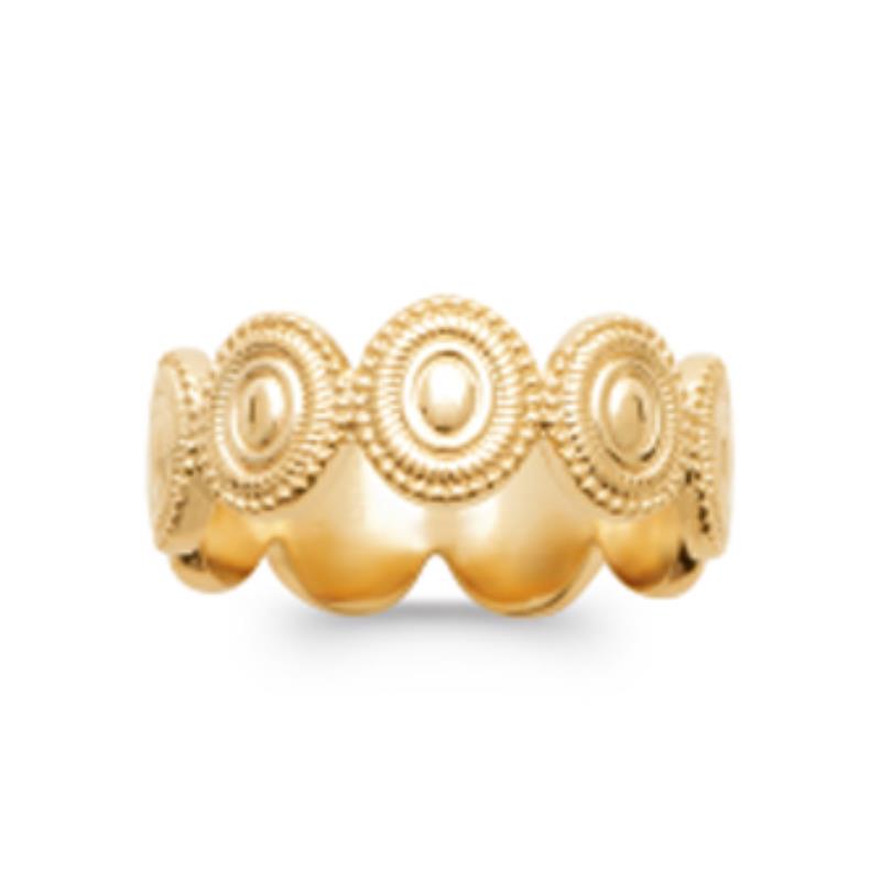 Coque de Nacre Bague plaqué or 2967900