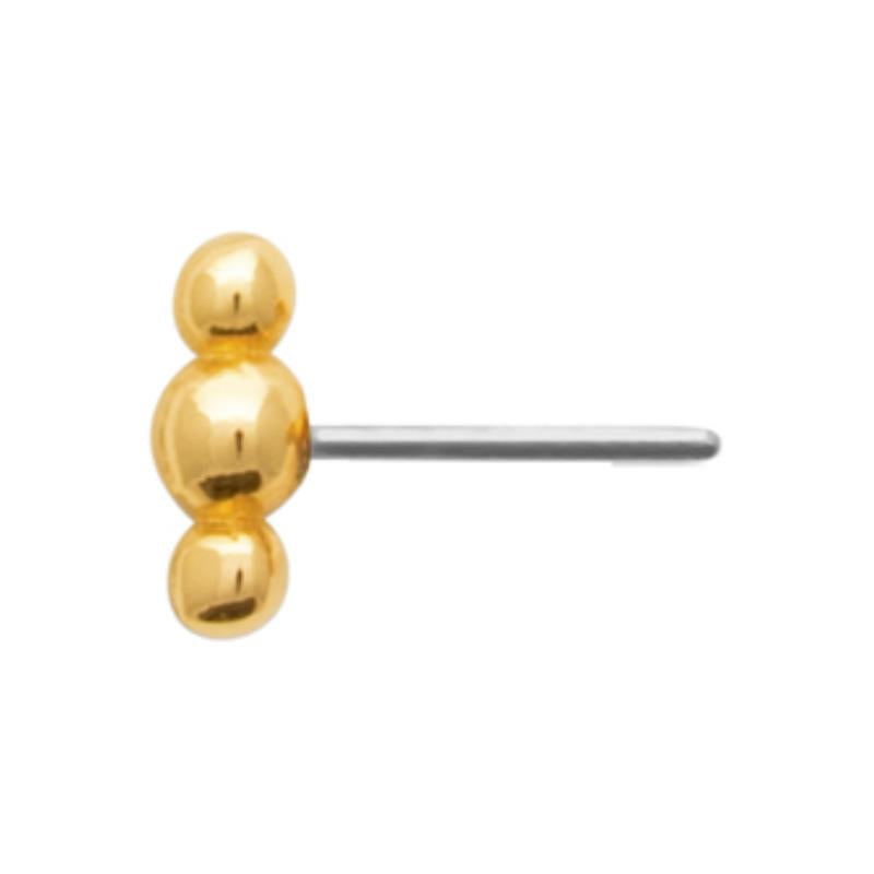 Coque de Nacre Piercing plaqué or 23071200