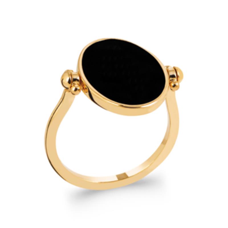 Coque de Nacre Bague plaqué or 2288807