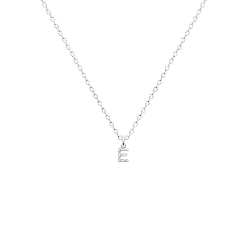 Coque de Nacre Pendentif initiale argent 1776705