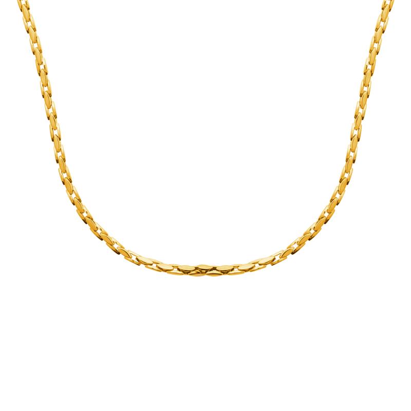 Shark'N Stones Collier acier doré 312435