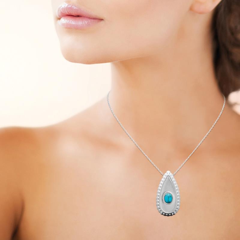 Coque de Nacre Collier acier 312358
