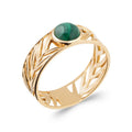 Coque de Nacre Bague plaqué or 2287250
