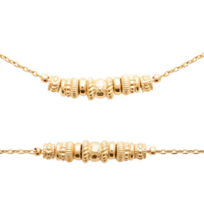 Coque de Nacre Collier plaqué or 922138