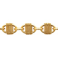 Coque de Nacre Bracelet acier doré 312386