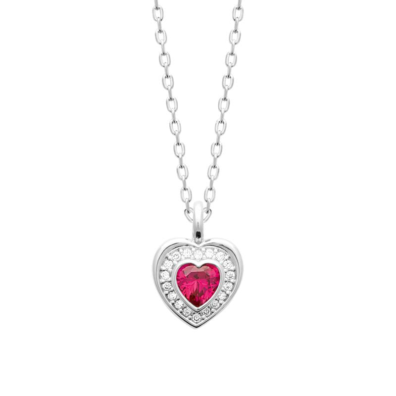 Coque de Nacre Collier argent 874314