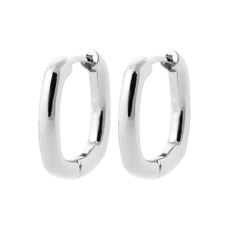 Coque de Nacre Créoles argent 7656300