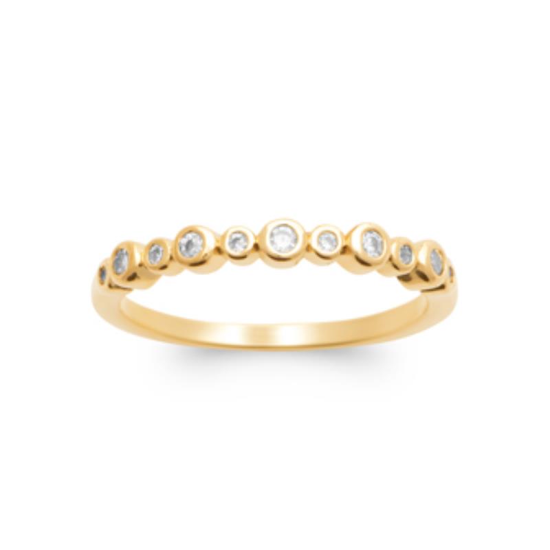 Coque de Nacre Bague plaqué or 2994210