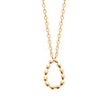 Coque de Nacre Collier plaqué or 922250