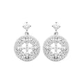 Coque de Nacre Boucles d'oreilles argent 13090410