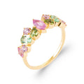 Coque de Nacre Bague plaqué or 20018305